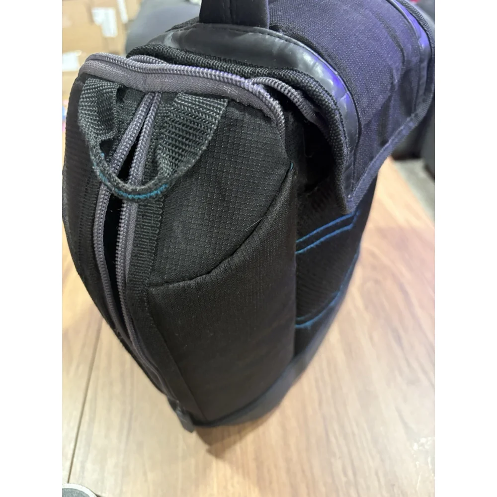 USA Gear Camera Bag Padded Case Adjustable Black waterproof EVA bottom